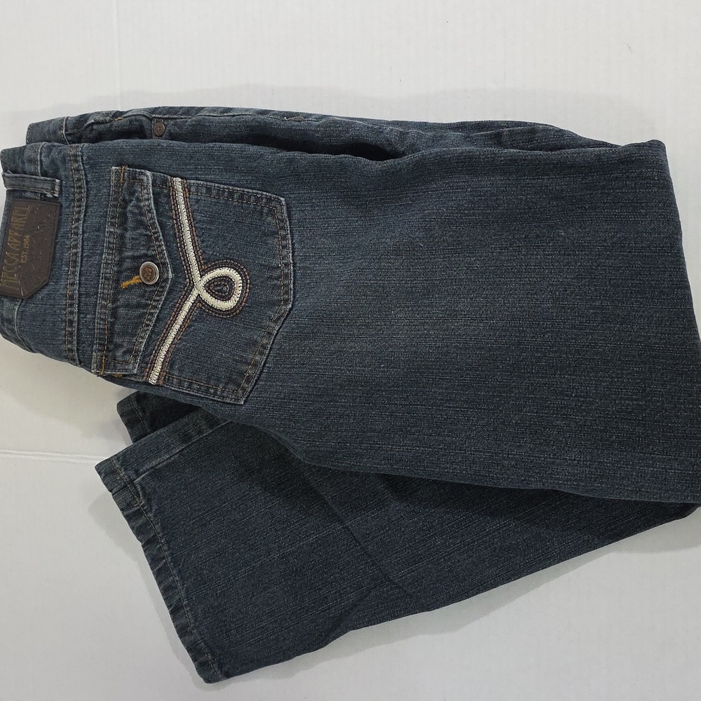 Mecca Blue Denim Bling Y2K Urban Blue Jeans Boys 16